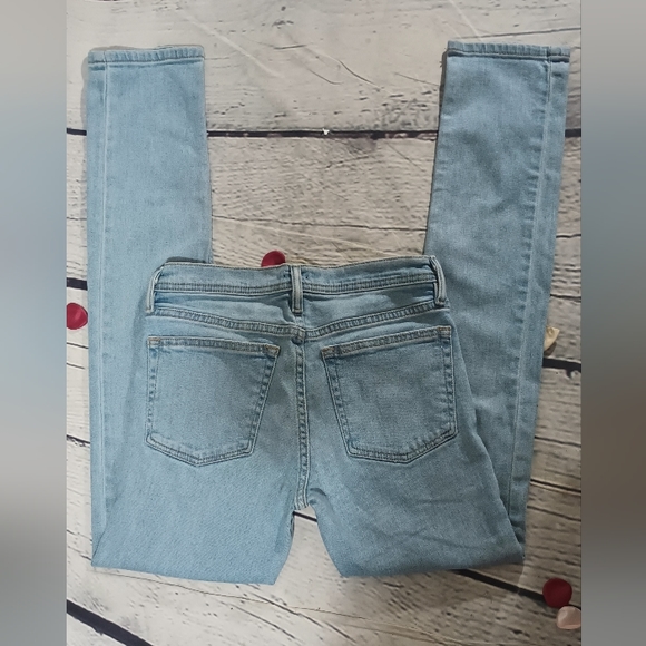 Y2K Highrise Long BlueJeans - Picture 10 of 15